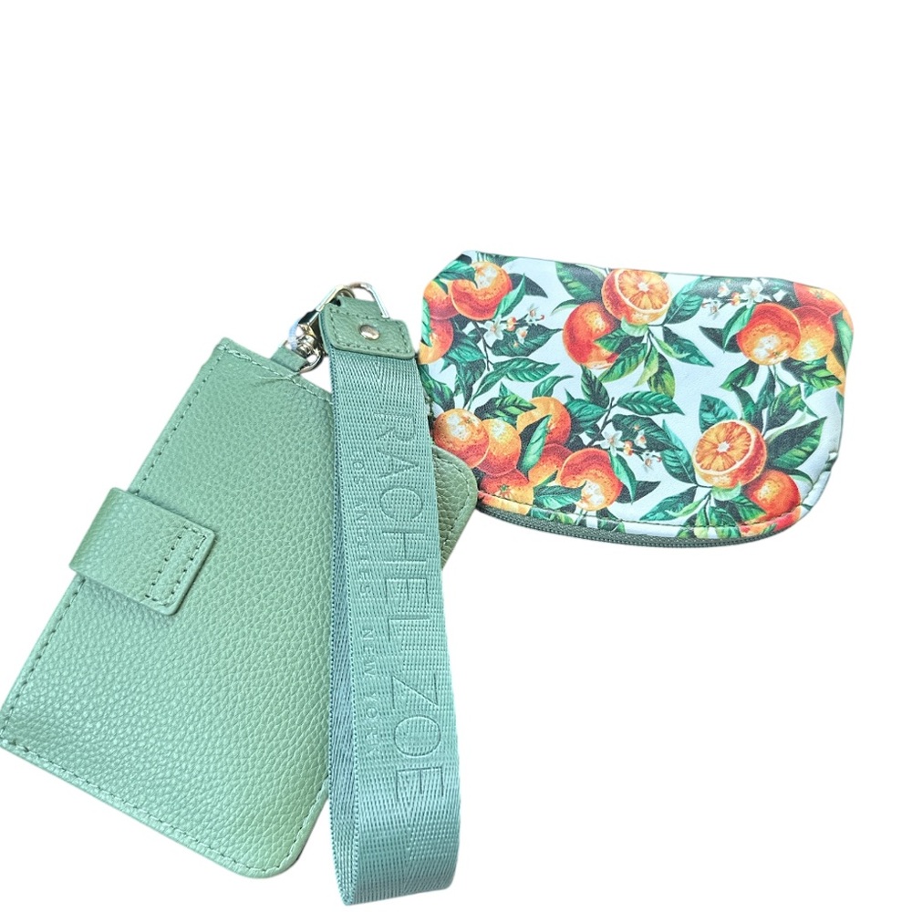 Rachel Zoe Green and Orange Clutches - Picture 11 of 16